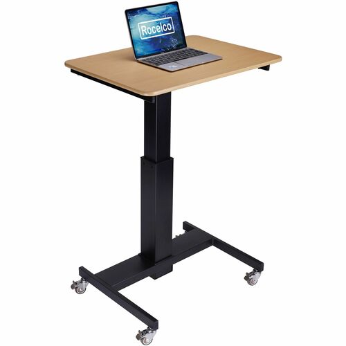 Rocelco RCLRMSD28 Sit-to-Stand School Desk with Book Box