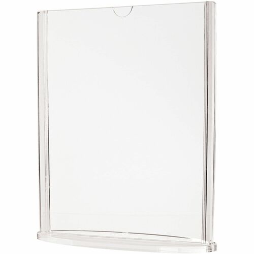 Deflecto DEF4432 Double-Sided Sign Holder w/Base