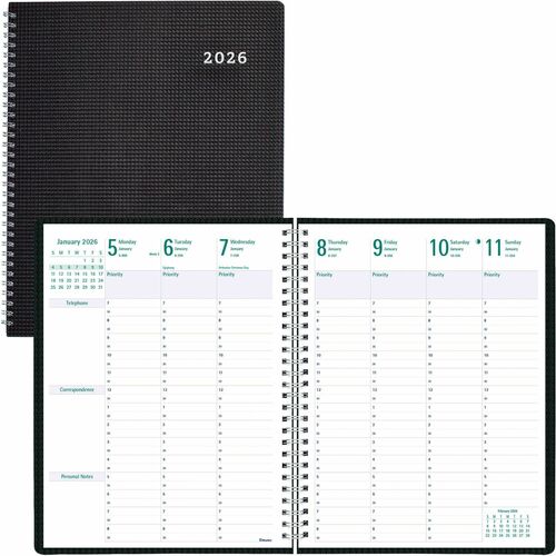 Rediform REDC5930V81T Timanager DuraFlex Appointment Book