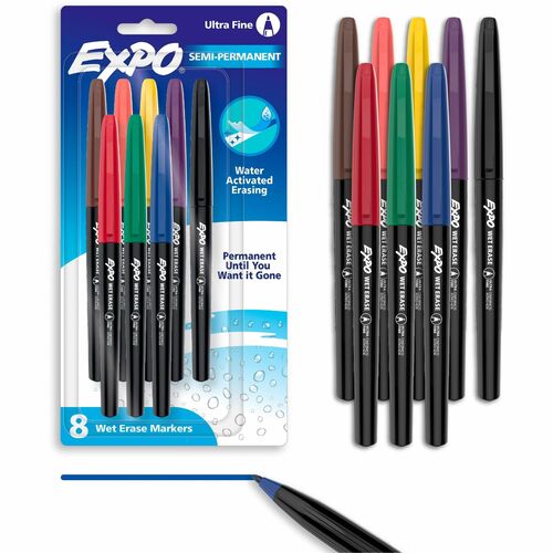 Expo SAN2134345B Vis-A-Vis Wet-Erase Markers