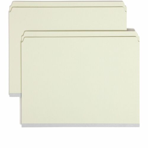 Smead SMD13200 Straight Tab Cut Letter Recycled Top Tab File Folder