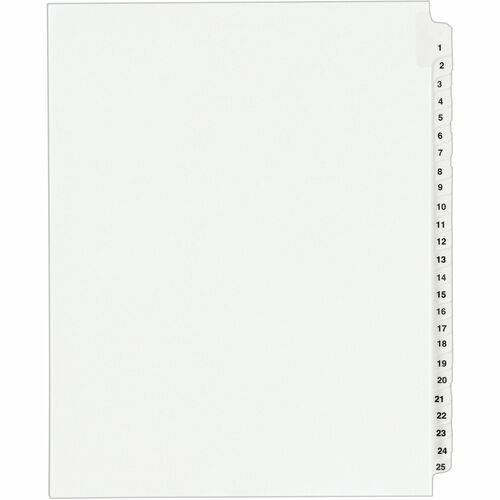 Avery® AVE01330 Avery® Standard Collated Legal Exhibit Divider Sets - Style