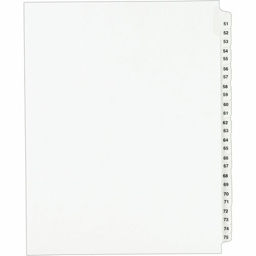 Avery® AVE01332 Avery® Standard Collated Legal Exhibit Divider Sets - Style