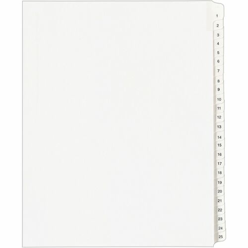 Avery® AVE01701 Avery® Collated Legal Exhibit Dividers - Allstate Style