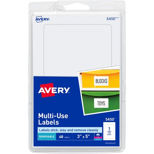 Avery® AVE05450 Avery® Removable ID Labels