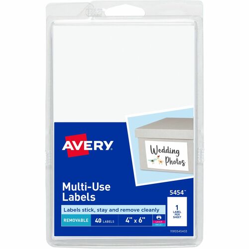 Avery® AVE05454 Avery® Removable ID Labels