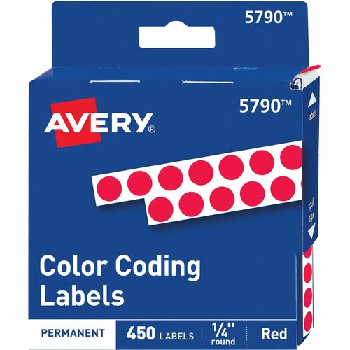 Avery® AVE05790 Avery® 1/4" Color-Coding Labels