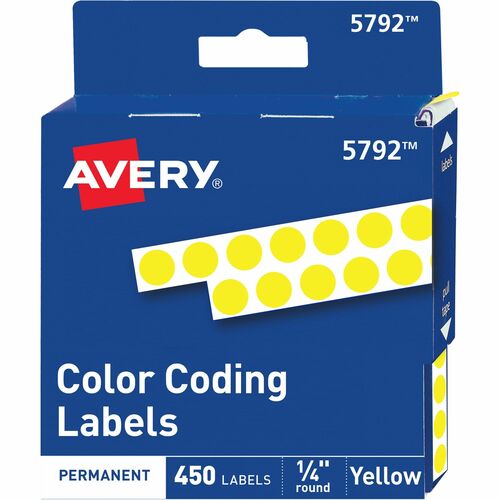 Avery® AVE05792 Avery® 1/4" Color-Coding Labels