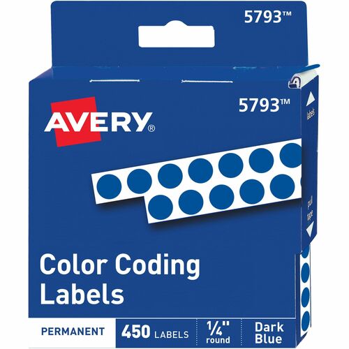 Avery® AVE05793 Avery® 1/4" Color-Coding Labels