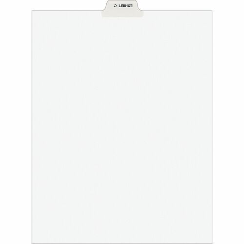 Avery® AVE11942 Avery® Individual Legal Exhibit Dividers - Style - Unpunched