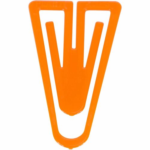 Plastiklips BAULP1700 Paper Clips X Large Size 50 Pack ASSORTED Colors (LP-1700)