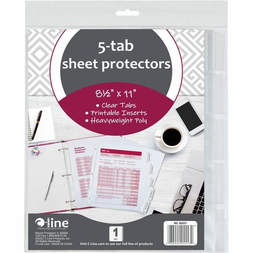 C-Line CLI05557 Top-Loading Sheet Protectors