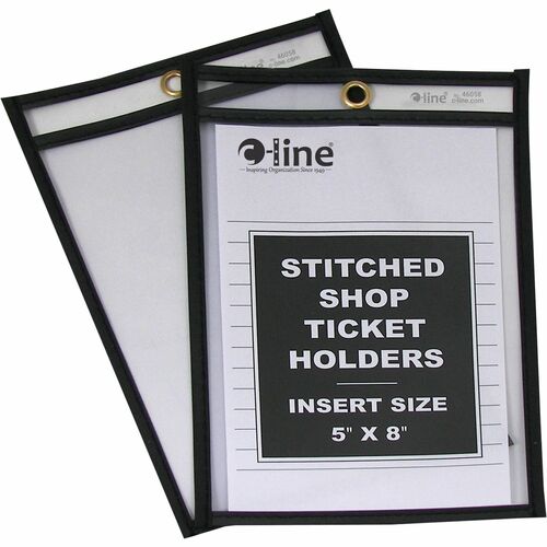 C-Line CLI46058 Stitched Vinyl Shop Ticket Holders