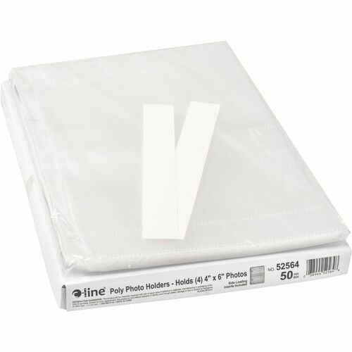 C-Line CLI52564 Ring Binder Photo Storage Pages