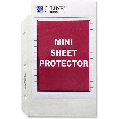 C-Line CLI62058 Top Load Heavyweight Mini Sheet Protectors