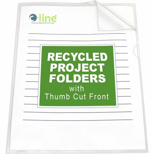 C-Line CLI62127 62127 Letter Recycled Project File