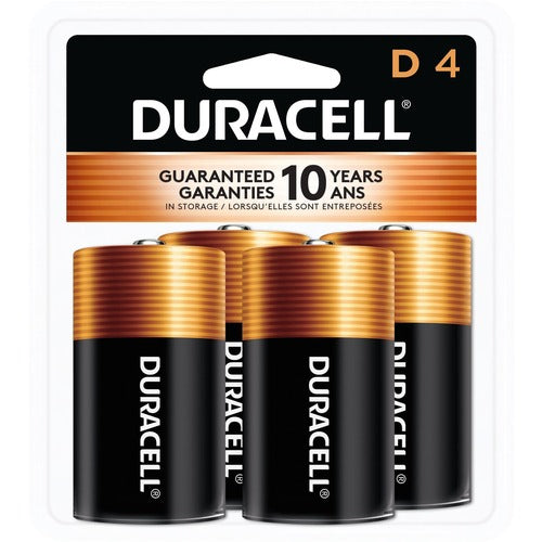 Duracell DURMN1300R4Z Coppertop Alkaline D Batteries