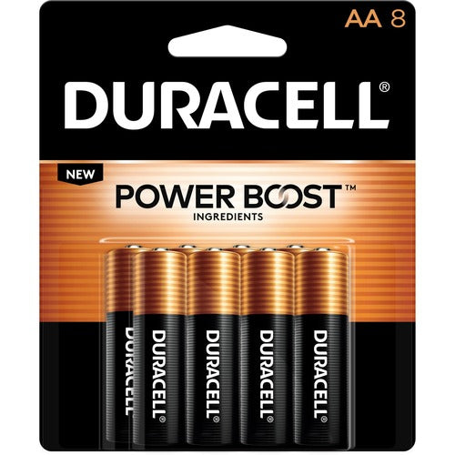 Duracell DURMN1500B8Z Coppertop Alkaline AA Batteries