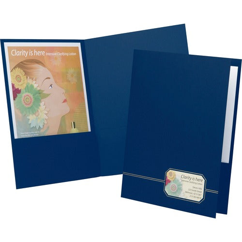 Oxford OXF04162 Executive Letter Recycled Pocket Folder