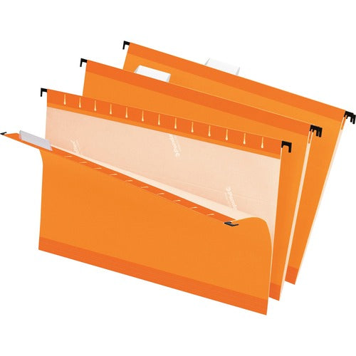 Pendaflex PFX415315ORA 1/5 Tab Cut Legal Recycled Hanging Folder