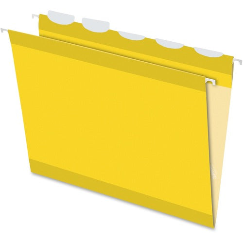 Pendaflex PFX42624 Ready-Tab 1/5 Tab Cut Letter Recycled Hanging Folder