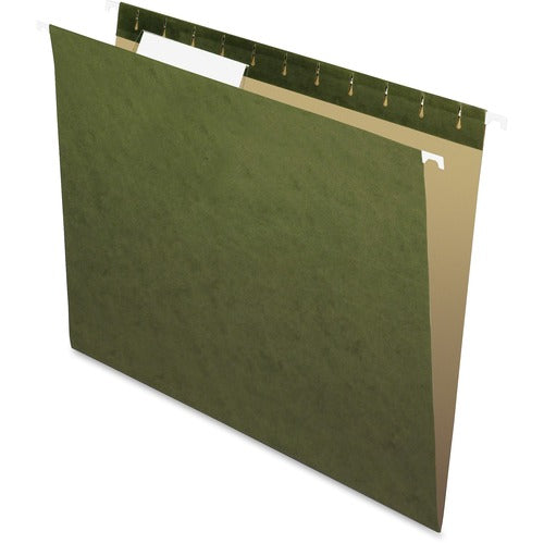 Pendaflex PFX81601 Essentials 1/3 Tab Cut Letter Recycled Hanging Folder