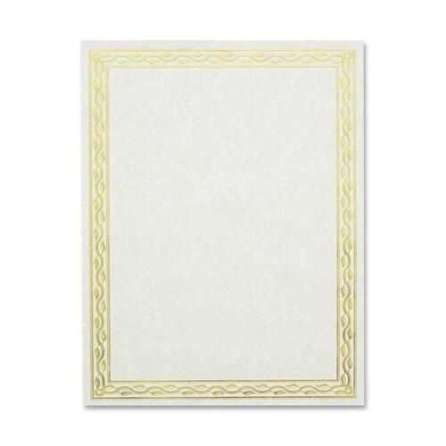 Geographics GEO44407 Premium Gold Foil Border Certificates
