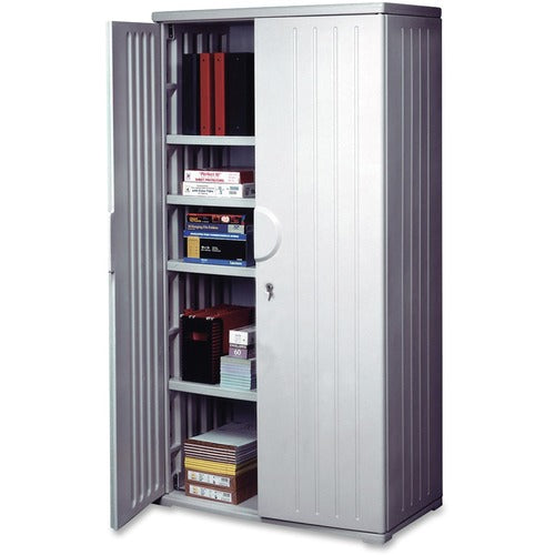 Iceberg ICE92573 Officeworks 4-Shelf Storage Cabinet