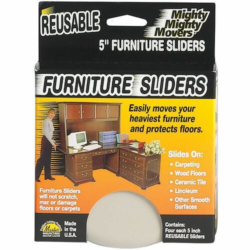 Mighty Mighty Movers MAS87007 87007 Furniture Slider - Polymer - Beige