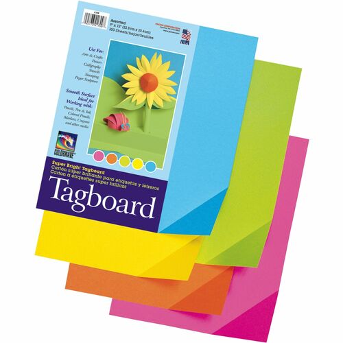 Pacon® PAC1709 Super Bright Tagboard