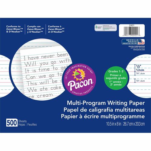 Pacon® PAC2421 Multi-Program Handwriting Papers