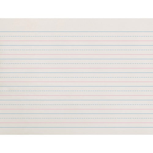 Zaner-Bloser PACZP2611 Dotted Midline Newsprint Paper