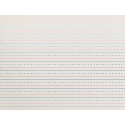 Zaner-Bloser PACZP2612 Dotted Midline Newsprint Paper