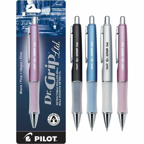 Pilot PIL36274 Dr. Grip Retractable Gel Rollerball Pens