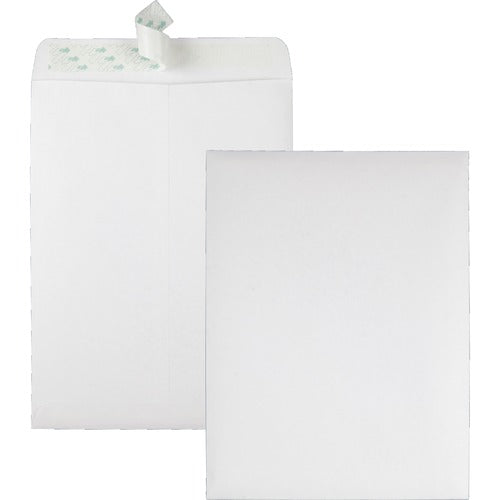 Quality Park QUA44582 Redi-Strip Catalog Envelope - Catalog - #10 1/2 - 9" Width X 12" Length - 28 Lb - Peel & Seal - Wove - 100 / Box - White