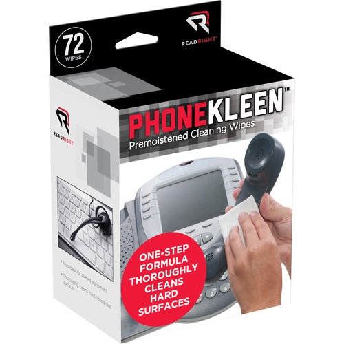 Read Right REARR1303 PhoneKleen Wipes