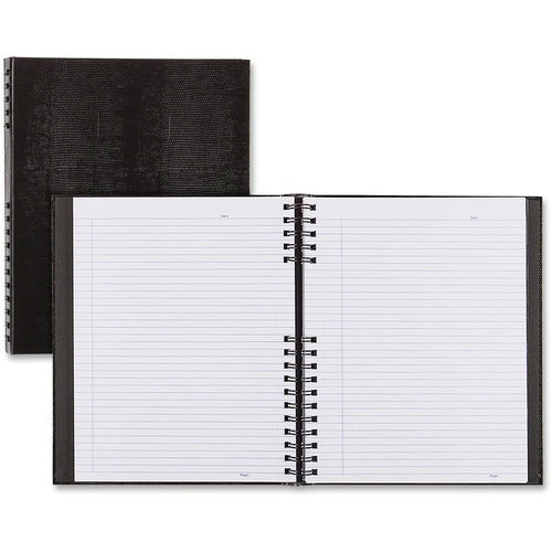 Rediform REDA10150BLK NotePro Twin - wire Composition Notebook - Letter