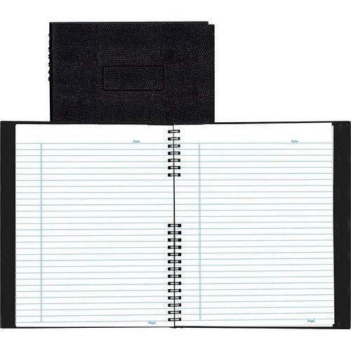 Rediform REDA10200BLK NotePro Twin - wire Composition Notebook - Letter