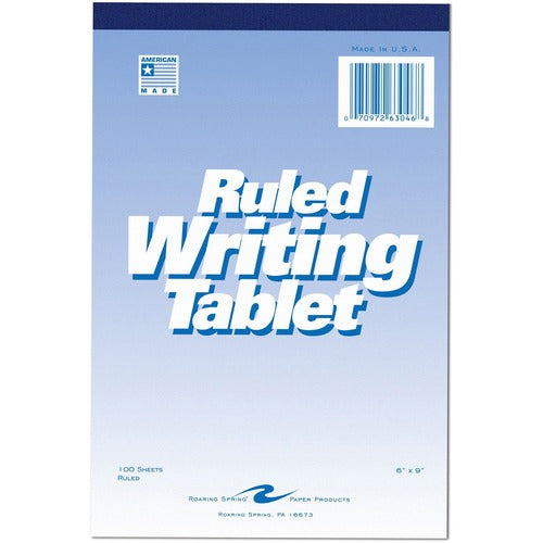 Roaring Spring ROA63046 Ruled Writing Tablets