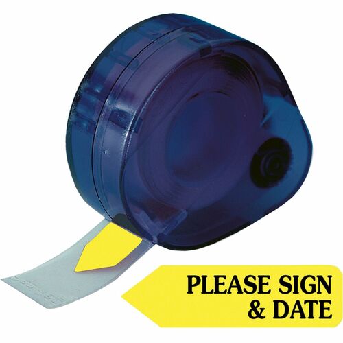 Redi-Tag RTG81124 Please Sign and Date Arrows In Dispenser