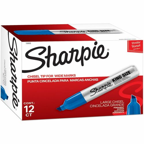 Sharpie SAN15003 King-Size Permanent Markers