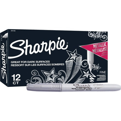 Sharpie SAN39100 Metallic Permanent Markers