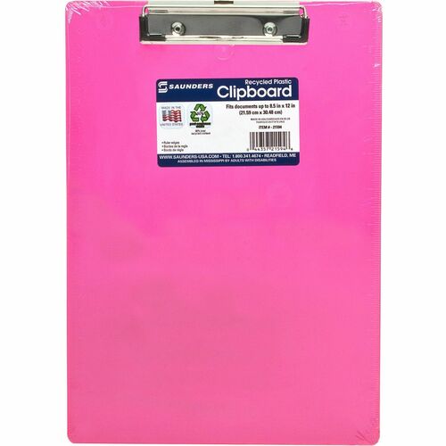 Saunders SAU21594 Neon Plastic Clipboards