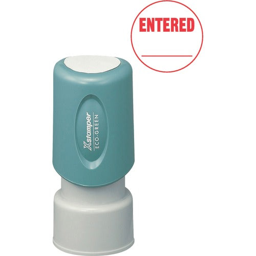 Xstamper XST11418 Pre-Inked ENTERED Stamp
